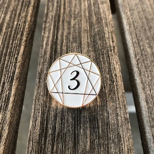 Type 3 Enneagram Pin