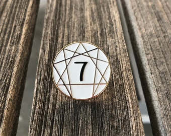 Type 7 Enneagram Pin