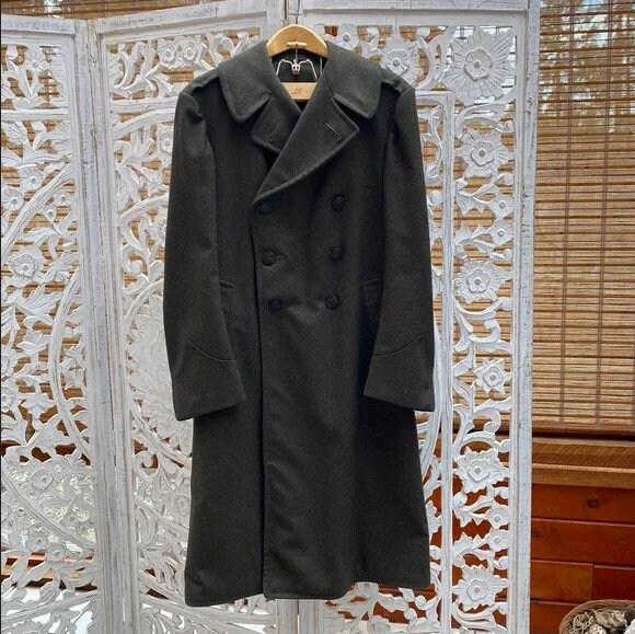 21450円通販 高島屋 直売卸売 BISHOOL Wool Gabardine Trench Coat