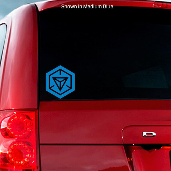 Ingress Enlightened Adhesive Vinyl Decal Sticker Car Truck Window Bumper 7/"