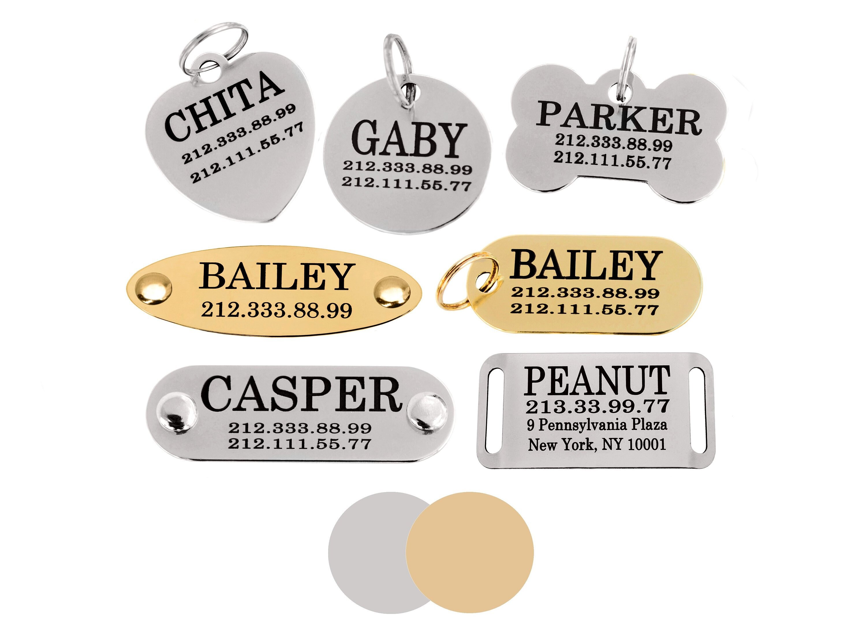 dog tag nameplate