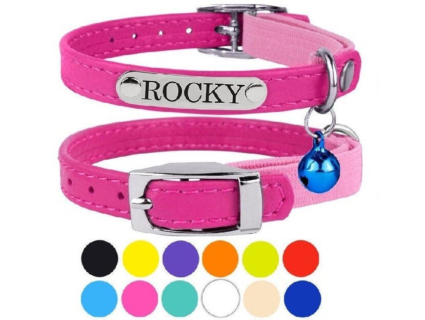personalized cat collars