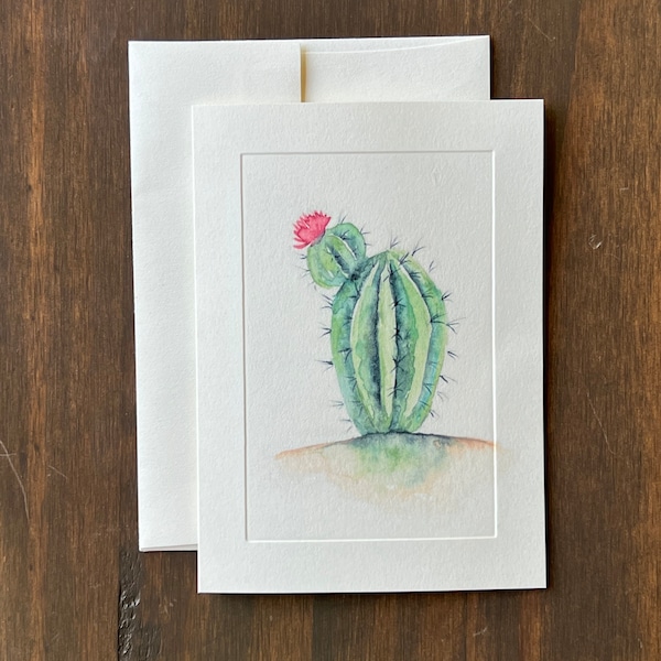 Cactus Greeting Card Etsy