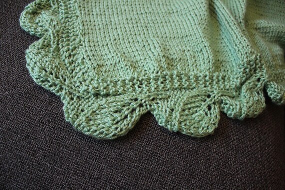 knit swaddle blanket pattern