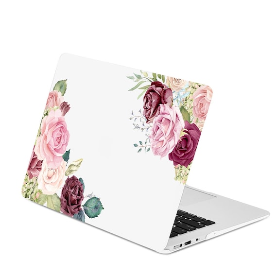 Beautiful Rubberized 3D Flower Case For 2018 Macbook Pro 13/" with//out Touch Bar