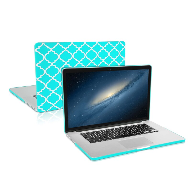 Quatrefoil Moroccan Matte Hard Case for Macbook PRO 15/" Retina A1398