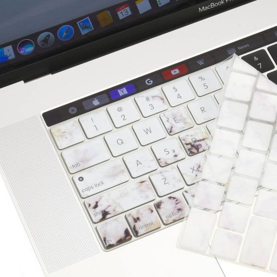 Keyboard Skin for Macbook Pro 13/" Touch Bar A1989//A1706 Pink Hyacinth Hard Case