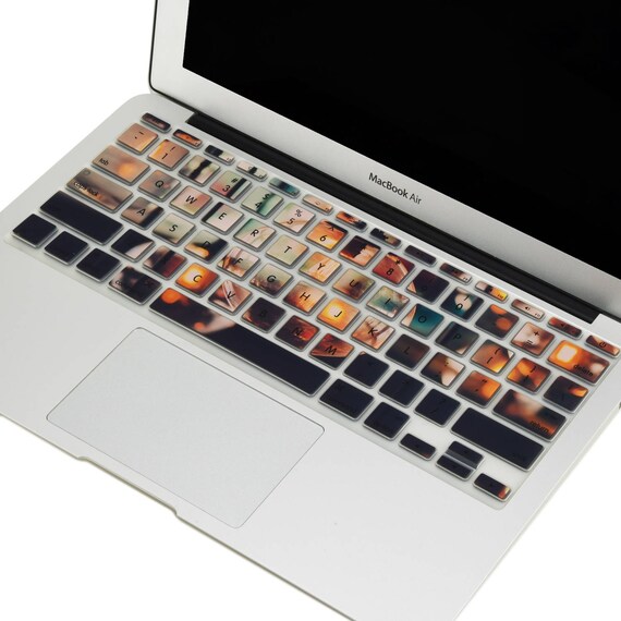 Summer Flower Print Pink Silicone Keyboard Cover for Macbook Air 11/" A1465