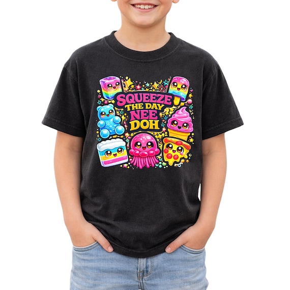 Needoh Inspired Shirt, Squish Centeral, Fan Gift, Comfort Colors 1717 Graphic Tee, Cute Anime Shirt, Squishy