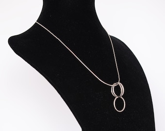 Bijoux géométriques, Collier pendentif géométrique, Minimaliste géométrique, Pendentif géométrique, Pendentif minimaliste, Bijoux minimalistes, Argent, 925