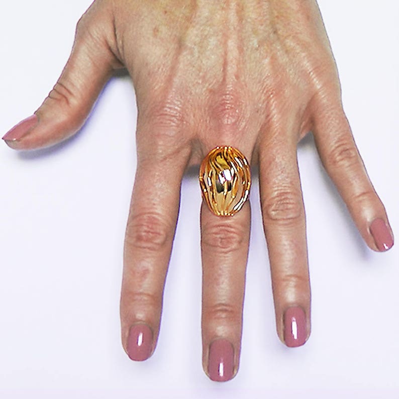 Statement Rings for Women, Sterling Silver Ring, Silver Rings for Women