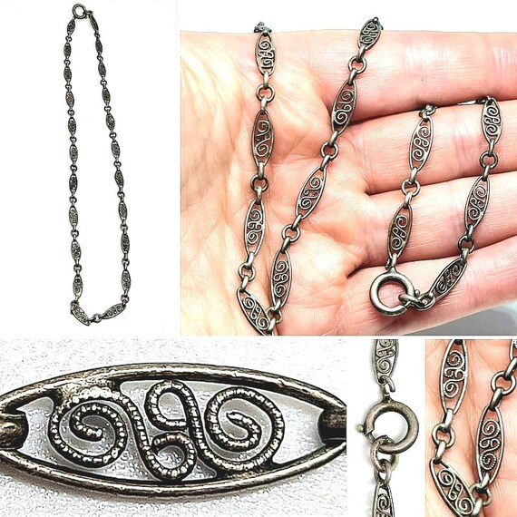 Filigree chain sale