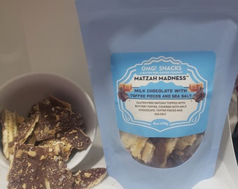 Matzah Madness® Milk Chocolate with Milk Toffee and Sea Salt