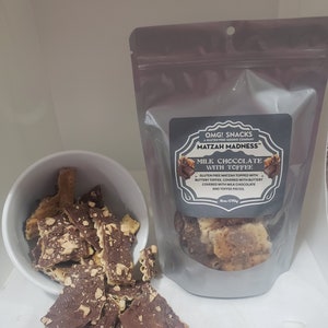 Matzah Madness™ Milk Chocolate with Toffee Pieces
