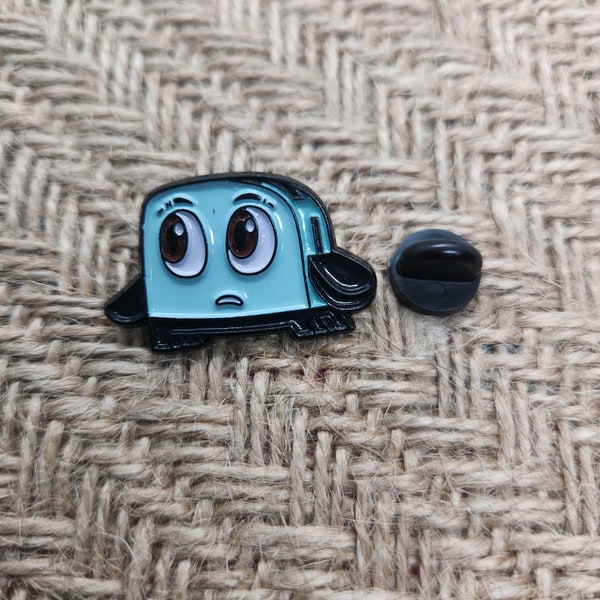 The Brave Little Toaster Enamel Pin, 90s Nostalgia