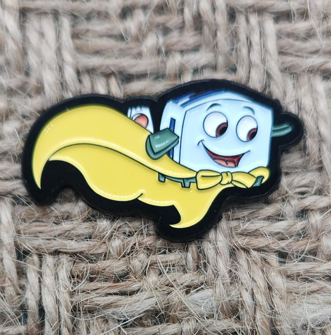 The Brave Little Toaster Enamel Pin, 90s Nostalgia - Etsy