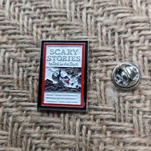 Scary Stories To Tell In The Dark Enamel Pin, 90s Kids Books, YA Books, 90s Nostalgia