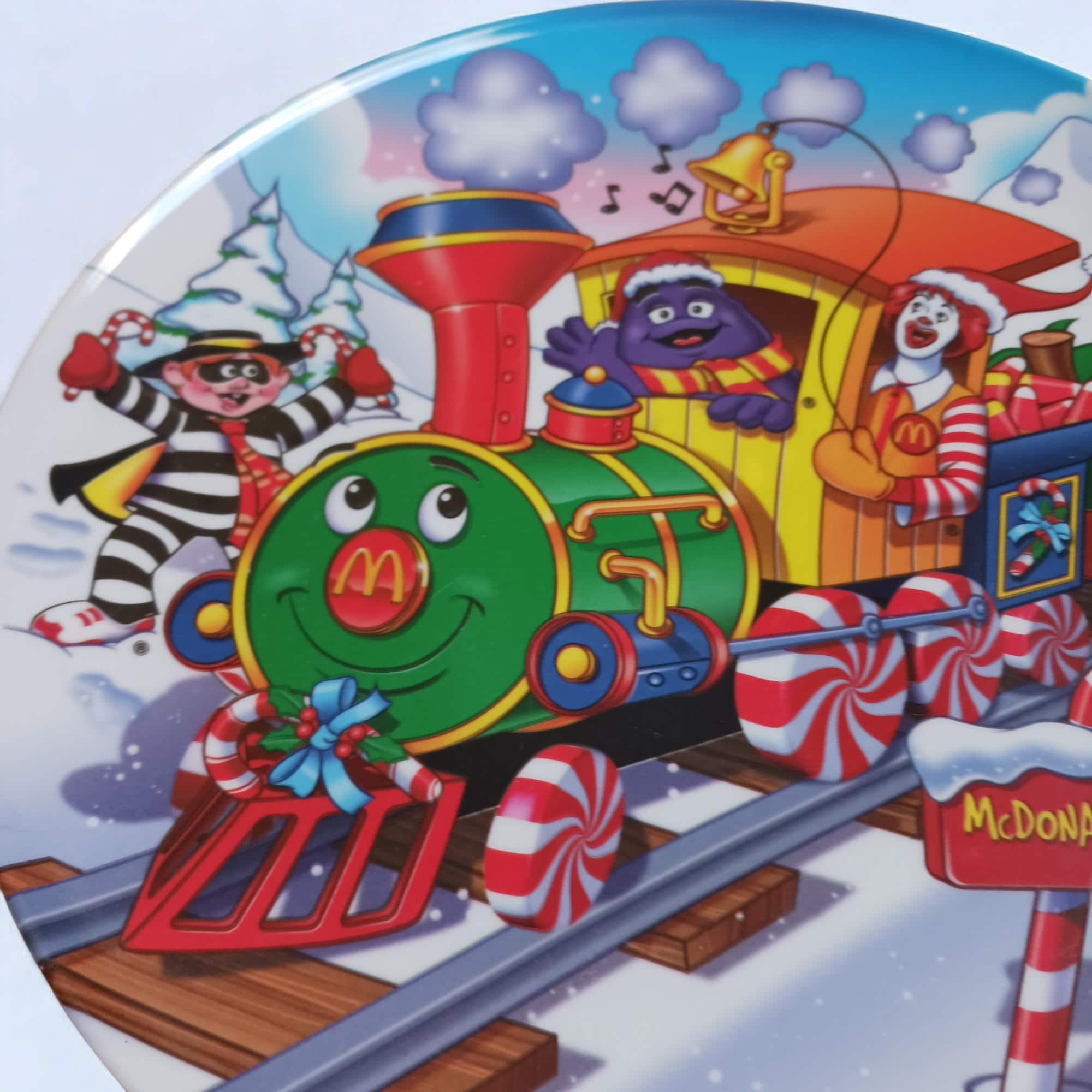 Macdonalds Ronald, Hamburglar and Grimace 2002 Christmas Train