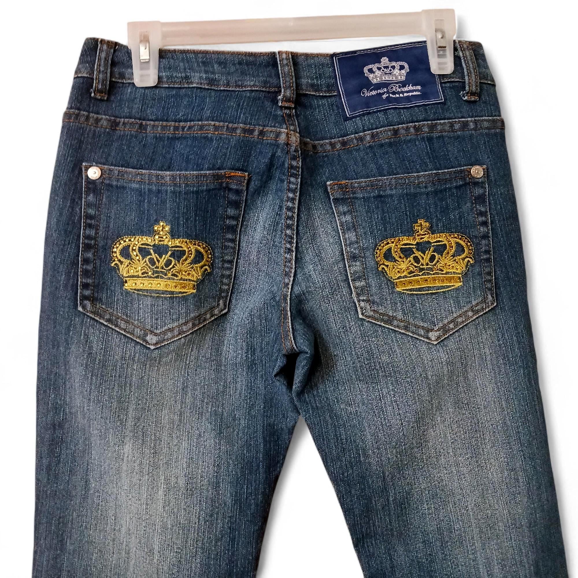 パンツ Victoria Beckham Crown Jeans Victoria Beckham Jeans Crown | TikTok