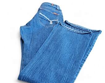 Diesel Industry Junnie Vintage Low Rise Bootcut Flared Jeans / Y2K