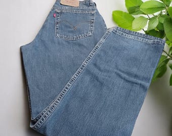 Jean Mom Levi's 550 vintage : taille haute décontractée, taille 10