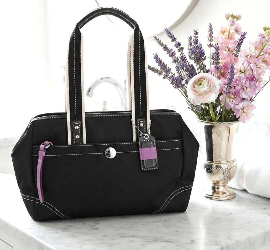 Purple Vintage Coach - Etsy