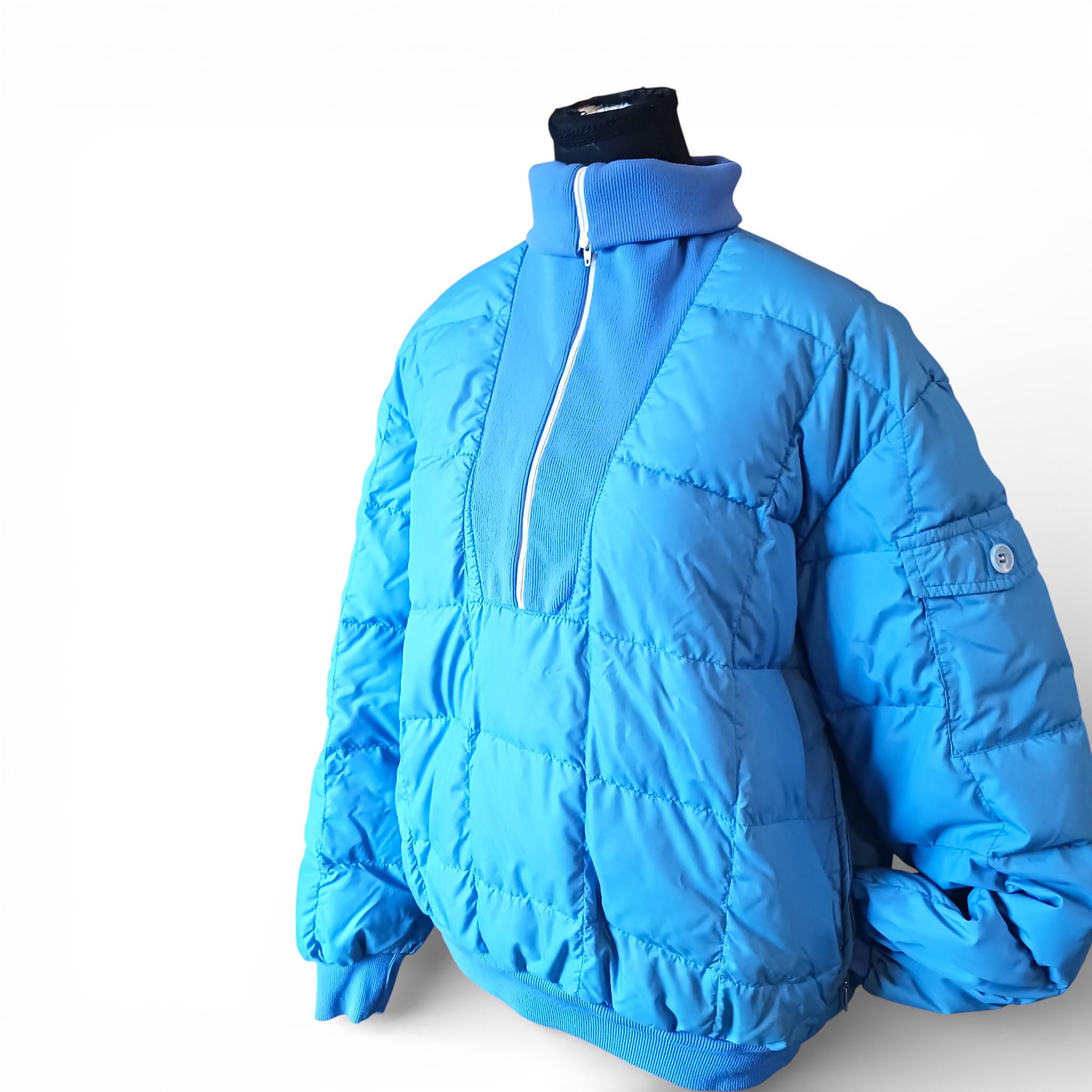 Vintage Eddie Bauer Teal Goose Down Pullover Jacket – Toronto