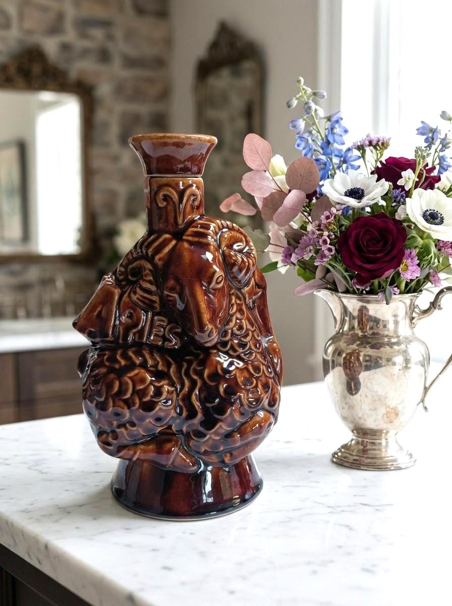 1970 Zodiac Decanter - Etsy