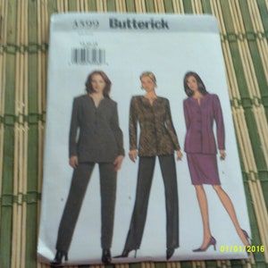 Butterick 3599 Giacca da donna, gonna e pantaloni modello. Taglia 14-18