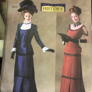 Butterick B4212 Women’s Victorian  Dress Costume. Pattern size 12 thru 16
