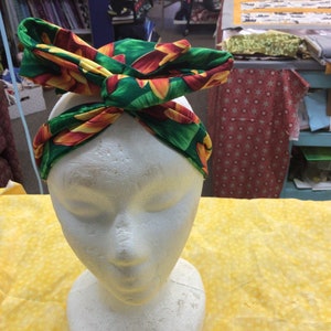 Tropical wired headband