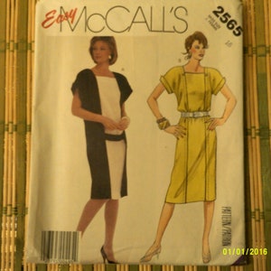 easy McCall es 2565 Misses Kleid Muster