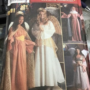 Simplicity 7033 Mary and three angels holiday costume size xs all thru x-large