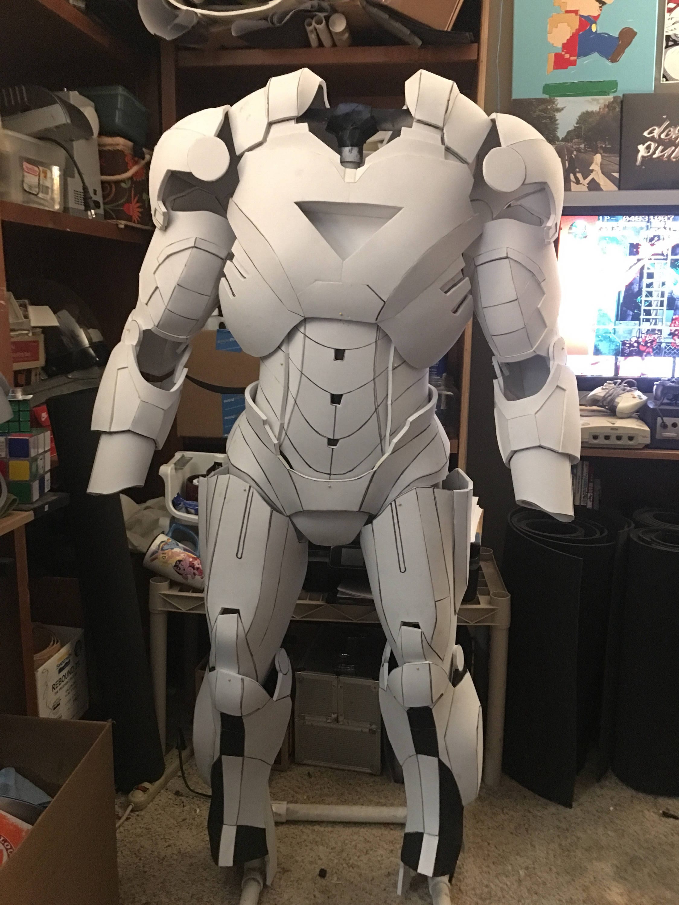 Iron man mark 6 foam unfinished armor kit Etsy