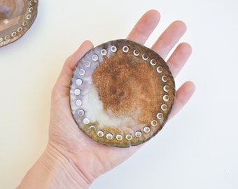 Handmade Ceramic Ring Plate / Ready to ship