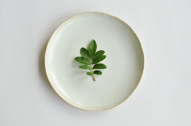 Handmade ceramic serving plate image 1