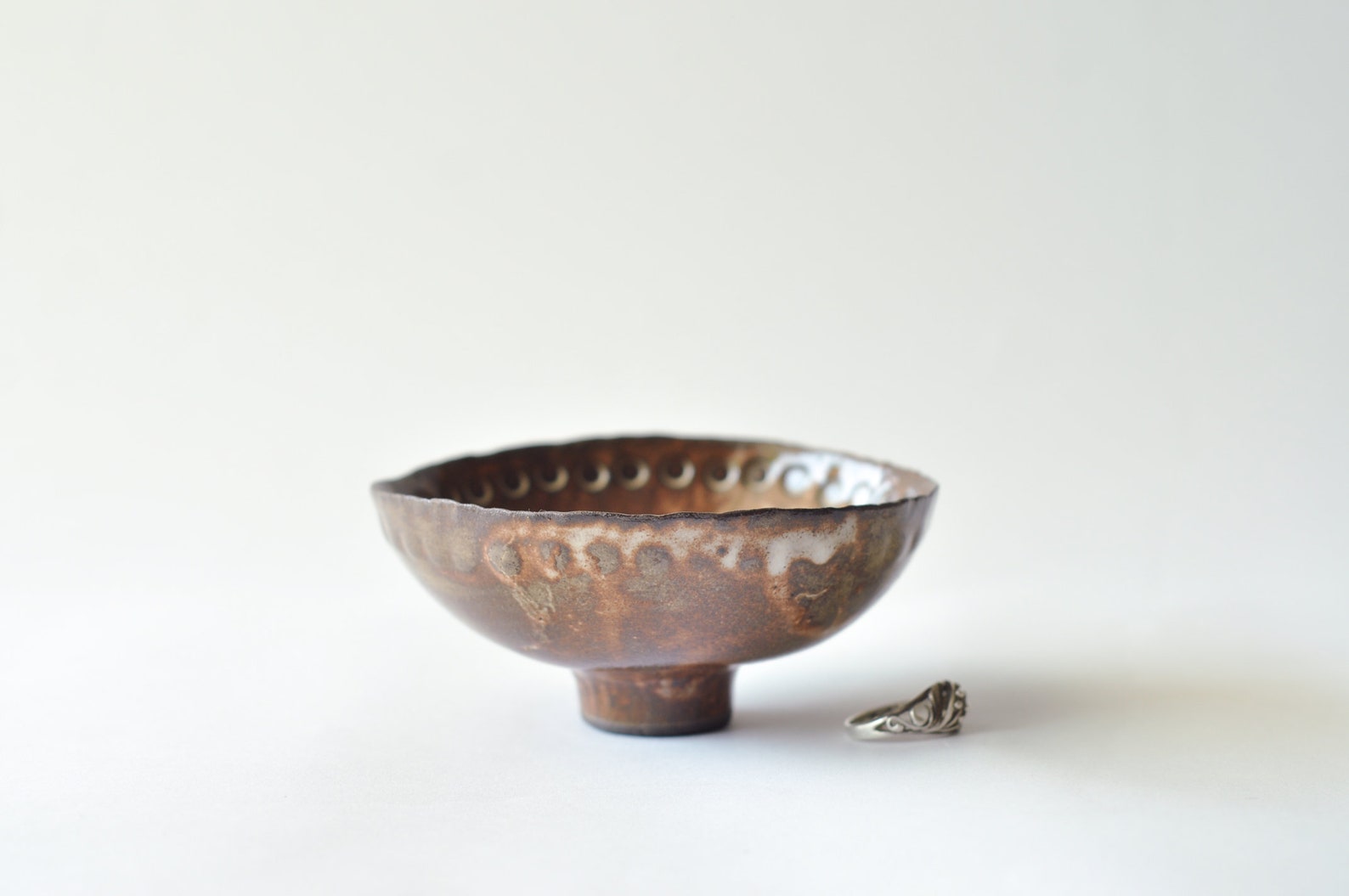 Wabi sabi ceramic bowl | Etsy