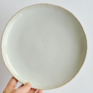 Handmade ceramic serving plate image 3
