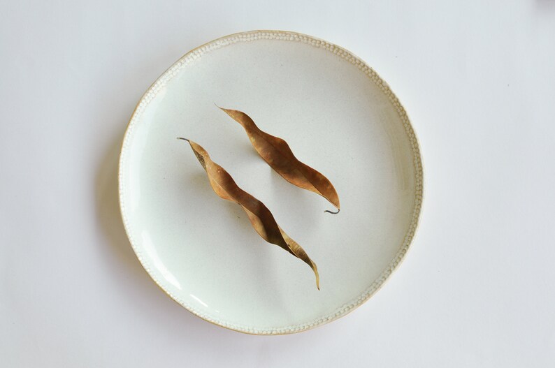 Handmade ceramic serving plate image 5