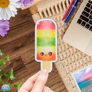 Naklejki / Lody / Pamiętnik Scrapbooking Naklejki do planera / Matowy winyl / Banan Kaktus Pszczoła Żaba Motyl Koty Grzyb