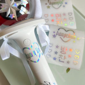 Stray Kids Lightstick Decal - SKZ - Heart Design