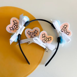 Pink Mini Kpop Bias Hair Clips or Headbands
