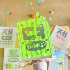 NCT - Star Lightstick Neobong Holographic Sticker K-Pop Kpop Decal Vinyl Bias