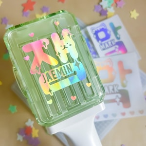NCT - Lightstick Neobong Holographic Sticker K-Pop Kpop Decal Vinyl Bias