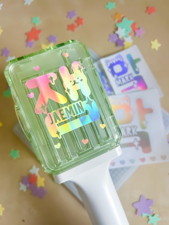 NCT - Lightstick Neobong Holographic Sticker K-pop Kpop Decal