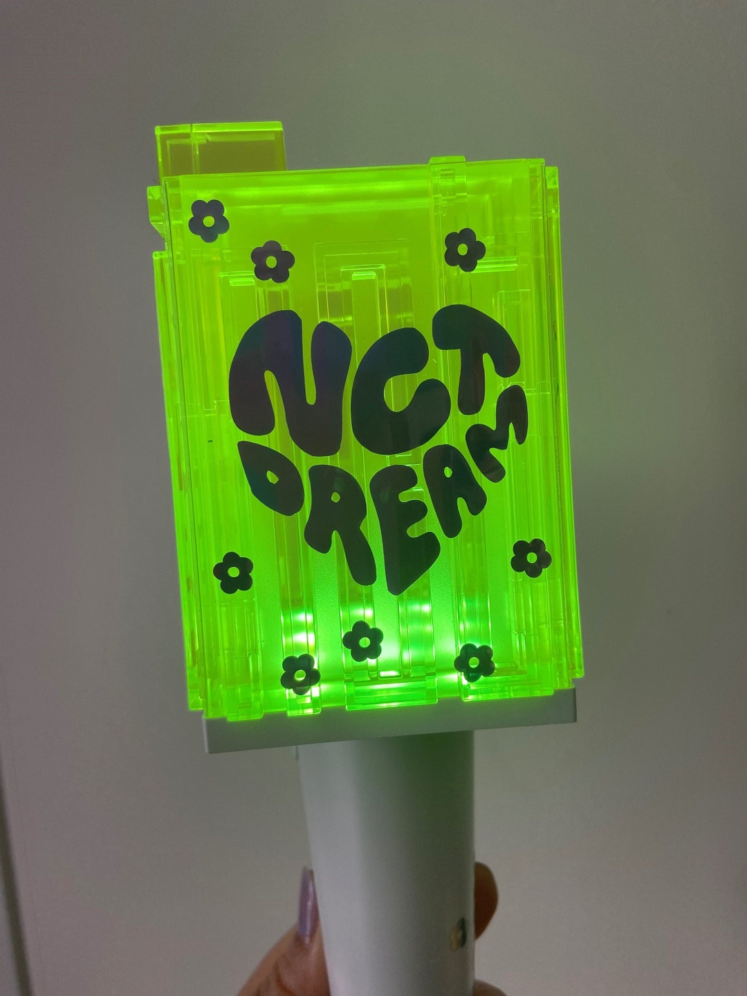 NCT Dream Lightstick Vinyl Decal Sticker Neobong Kpop Etsy
