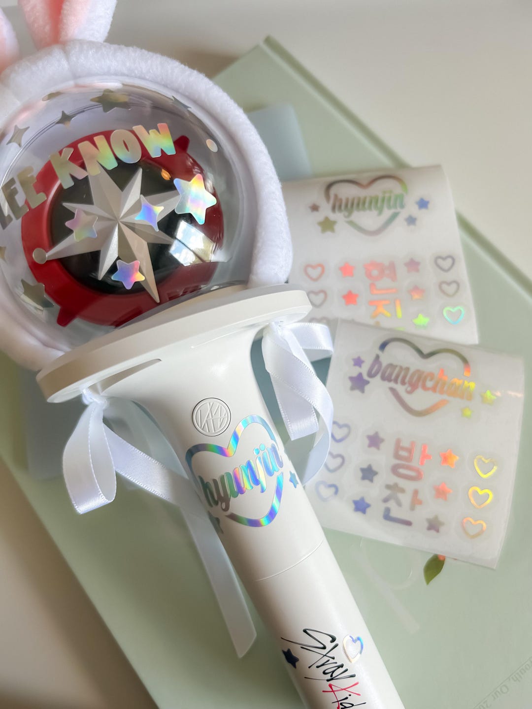 Stray Kids Lightstick Decal - SKZ - Heart Design - Etsy