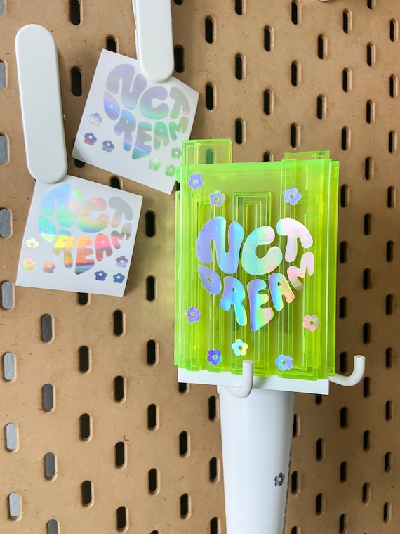 NCT Dream Lightstick Vinyl Decal Sticker Neobong Kpop - Etsy
