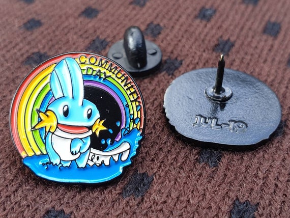 Mudkip Enamel Pin Pokemon Go Community Day July 2019