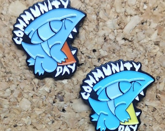 Gible Enamel Pin - Pokemon GO Community Day June 2021